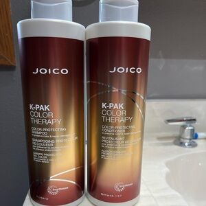Joico Kpak Liter duo of shampoo and conditioner